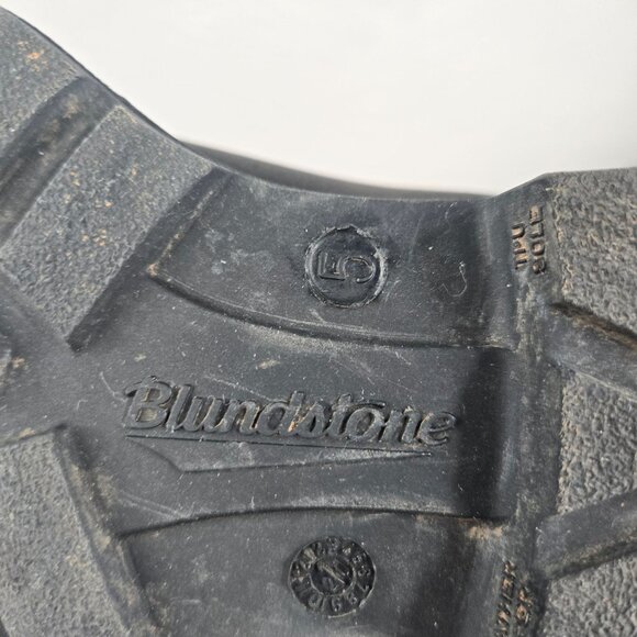 Blundstone 510 Original Chelsea Boots Sz 5 Black Leather Gorpcore Grunge Booties - Picture 10 of 12